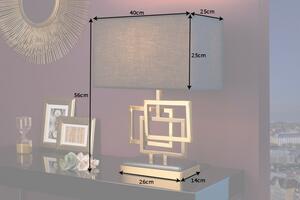 Designová stolní lampa Calanthe 56 cm zlatá
