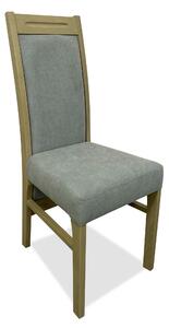 Jídelní židle Krone (šedá + dub craft zlatý). 1091959