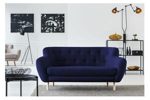 Tmavě modrá pohovka Cosmopolitan design London, 162 cm