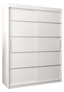 Šatní skříň 150 cm Verika 1 150 (bílá). Akce -17%