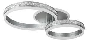 Rabalux Stříbrné stropní LED svítidlo Avalon 650mm 50W 2229