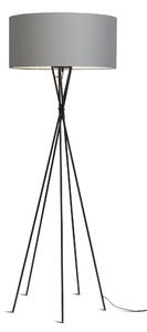 Stojací lampa Lima černá 6030 různé barvy barva stínidla: light grey (LG)