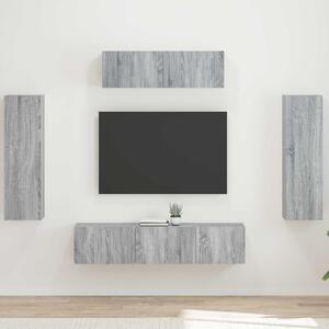 Televizní skříň 5 ks Šedá Sonoma 3409174