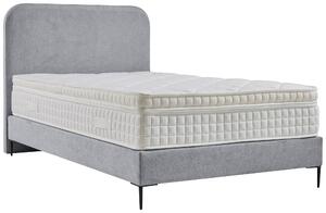 POSTEL BOXSPRING, 120/200 cm, textil, kompozitní dřevo, světle šedá MID.YOU, Online Only