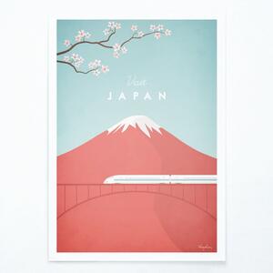 Plakát Travelposter Japan, A3