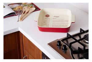 Kameninová pečicí forma s receptem na lasagne Premier Housewares From Scratch