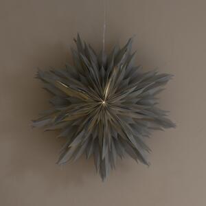 Stolní lampa Watt & Veke, Oslo, Šedá, Obývací pokoj, Papír / Karton, Design