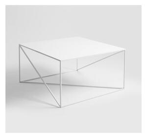 Bílý konferenční stolek Custom Form Memo, 80 x 80 cm