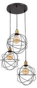 Eltap Designové závěsné osvětlen Olinto 3, 52x52x120cm