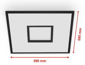 LED panel Centreback CCT RGB 60x60cm černý