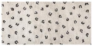 Bavlněný koberec 80 x 150 cm béžový AFIS