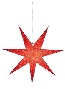 Červená světelná dekorace Star Trading Dot, Ø 70 cm