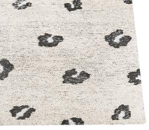 Bavlněný koberec 160 x 230 cm béžový AFIS