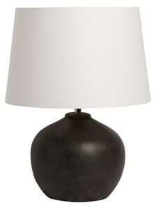 Stolní lampa Watt & Veke, Mona Black, Černá, Obývací pokoj, Keramika, Design