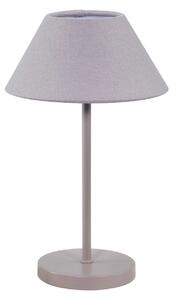 Stolní lampa Watt & Veke, Teya, stmívatelné, Šedá, Obývací pokoj, Kov, Design
