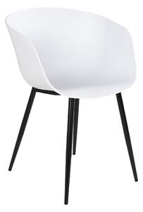Designová jídelní židle Erika bílá - Skladem - poslední kus