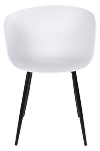 Designová jídelní židle Erika bílá - Skladem - poslední kus