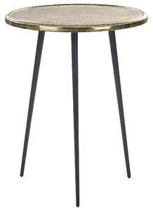 Boční stolek zlatý/ černý TELFER