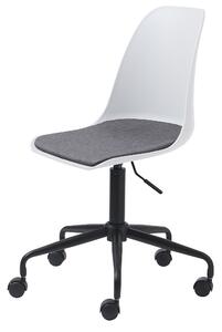Designová kancelářská židle Jeffery bílá
