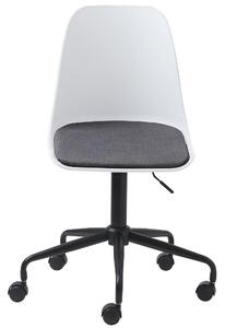 Designová kancelářská židle Jeffery bílá