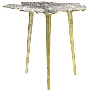 Kovový boční stolek zlatý MIMILI