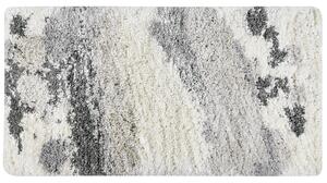 Koberec Shaggy 80 x 150 cm bílý/šedý GORIS