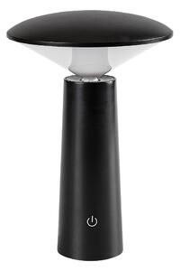 Rabalux Černá LED zahradní nabíjecí lampa Polperro 3W 77147