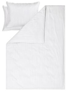 Livarno® Saténové ložní povlečení, 200 x 220 cm, 70 x 90 cm (bílá) (100412639005)