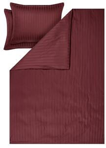 Livarno® Saténové ložní povlečení, 200 x 220 cm, 70 x 90 cm (bordó) (100412639002)