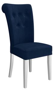 Jídelní židle Hendo, modrá Magic Velvet