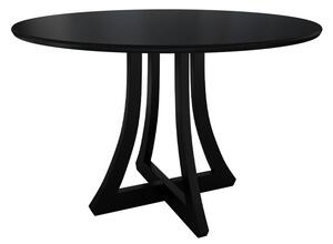 Kulatý stůl Lagerta, černý