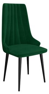 Jídelní židle Robo, zelená Magic Velvet