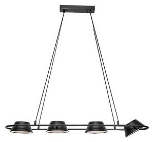 Rabalux Černé závěsné LED svítidlo Odiss 1000mm 36W 72218