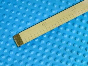 Biante Dětský povlak na polštář Minky 3D puntíky MKP-034 Modrý 30 x 50 cm