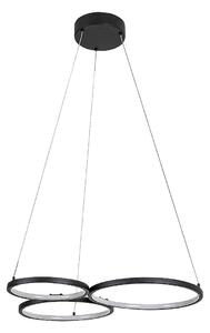 Rabalux Černé závěsné LED svítidlo Formand 610mm 38W 72297