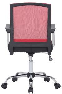 Kancelářská židle Louth - síťovaná | červená