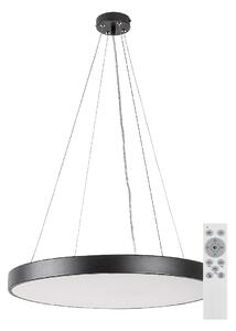 Rabalux Černé závěsné LED svítidlo Tesia 600mm 60W CCT s DO 71041