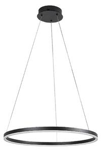 Rabalux Černé závěsné LED svítidlo Isaure 600mm 35W CCT 72301