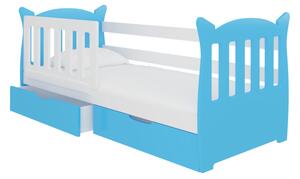 Dětská postel LENA, 160x75, modrá