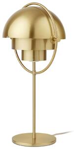 Stolní lampa GUBI Multi-Lite, výška 50 cm, mosaz/mosaz