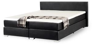 Manželská postel Boxspring 180 cm PREMIER 2 (s matracemi) (černá). 1007433