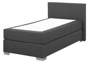 Jednolůžková postel Boxspring 90 cm PREMIER (s matracemi) (šedá). 1007436