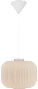 Nordlux Závěsný lustr z opálového skla Milford pro žárovku E27 ø30cm 46583001
