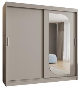 Šatní skříň 200 cm Lulu (kašmír). Akce -20%