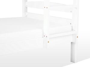 Patrová postel 90 cm Respond (s roštem) (bílá). 1007446