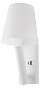 LED Solution Bílé nástěnné LED svítidlo s USB/PD nabíjením 2W 240006