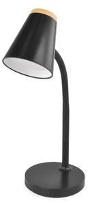 EMOS Černá LED stolní lampička Tara 4,5W Z7641B