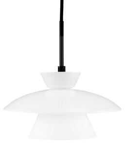 Skleněná závěsná lampa Dyberg Larsen Valby, Ø 20 cm