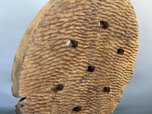 Skulptura Teak Disk 70 cm