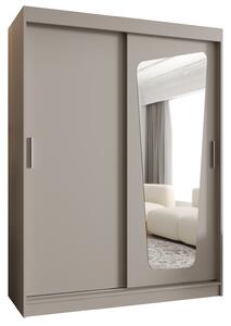 Šatní skříň 150 cm Mokka (kašmír). Akce -21%